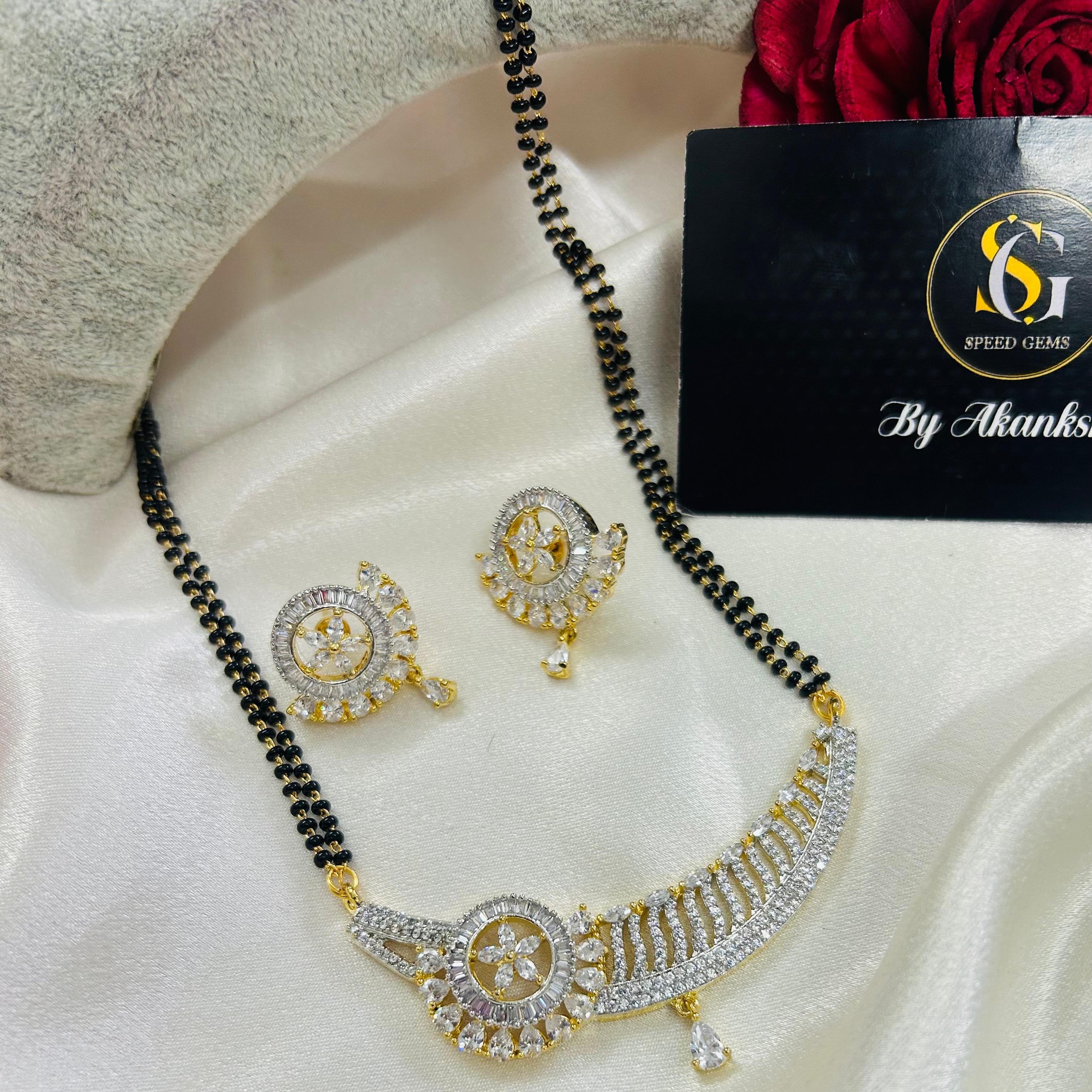 Star-Cut Diamond Mangalsutra