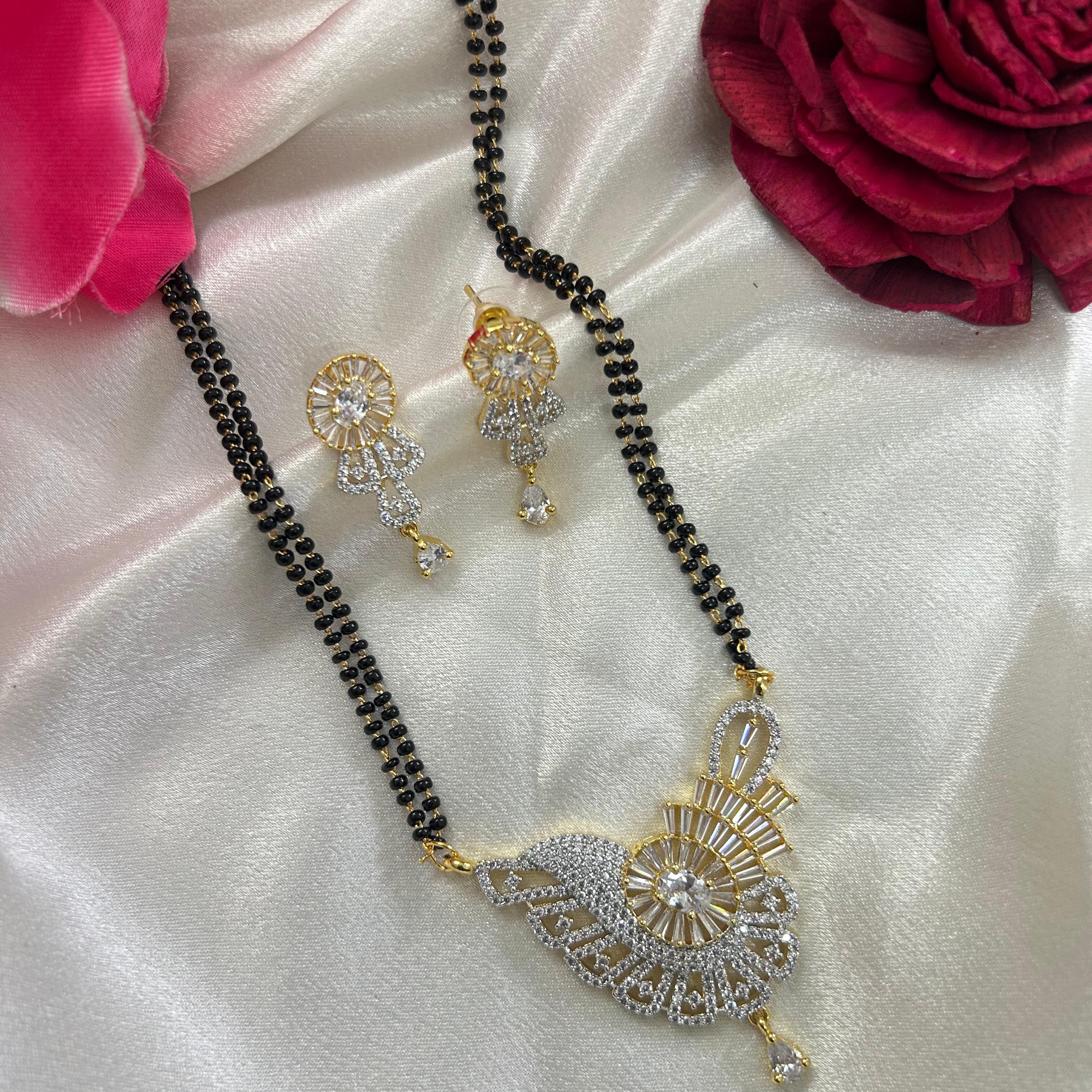 Star-Cut Diamond Mangalsutra