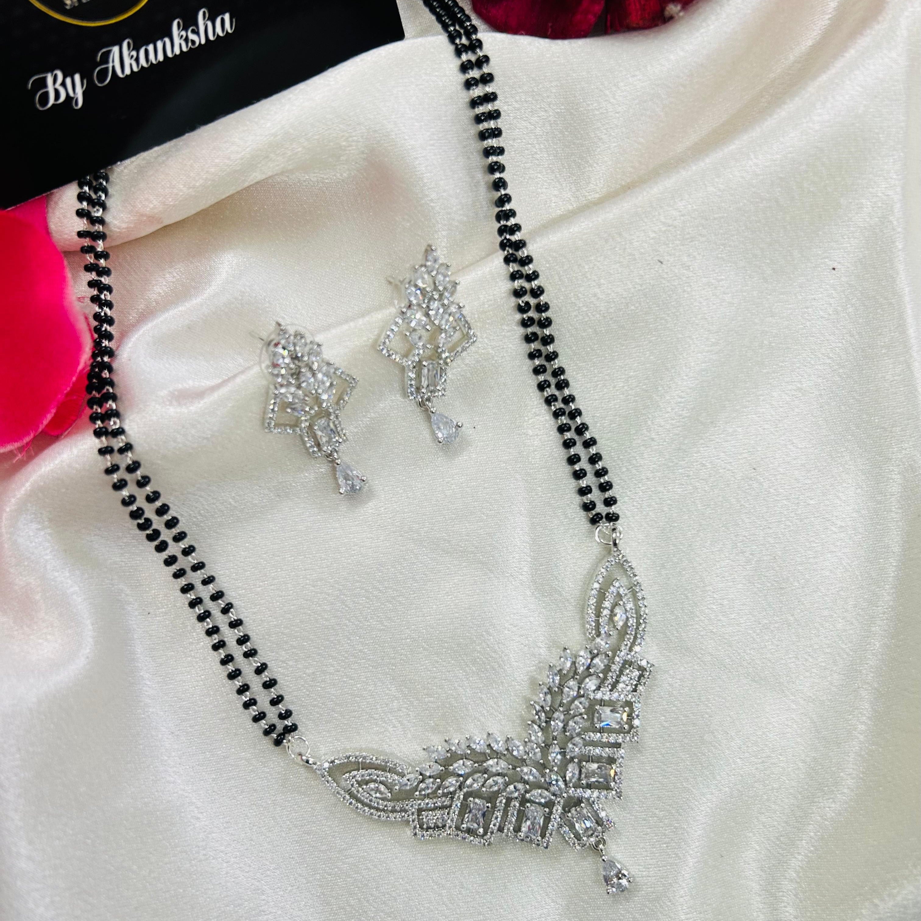 Star-Cut Diamond Mangalsutra