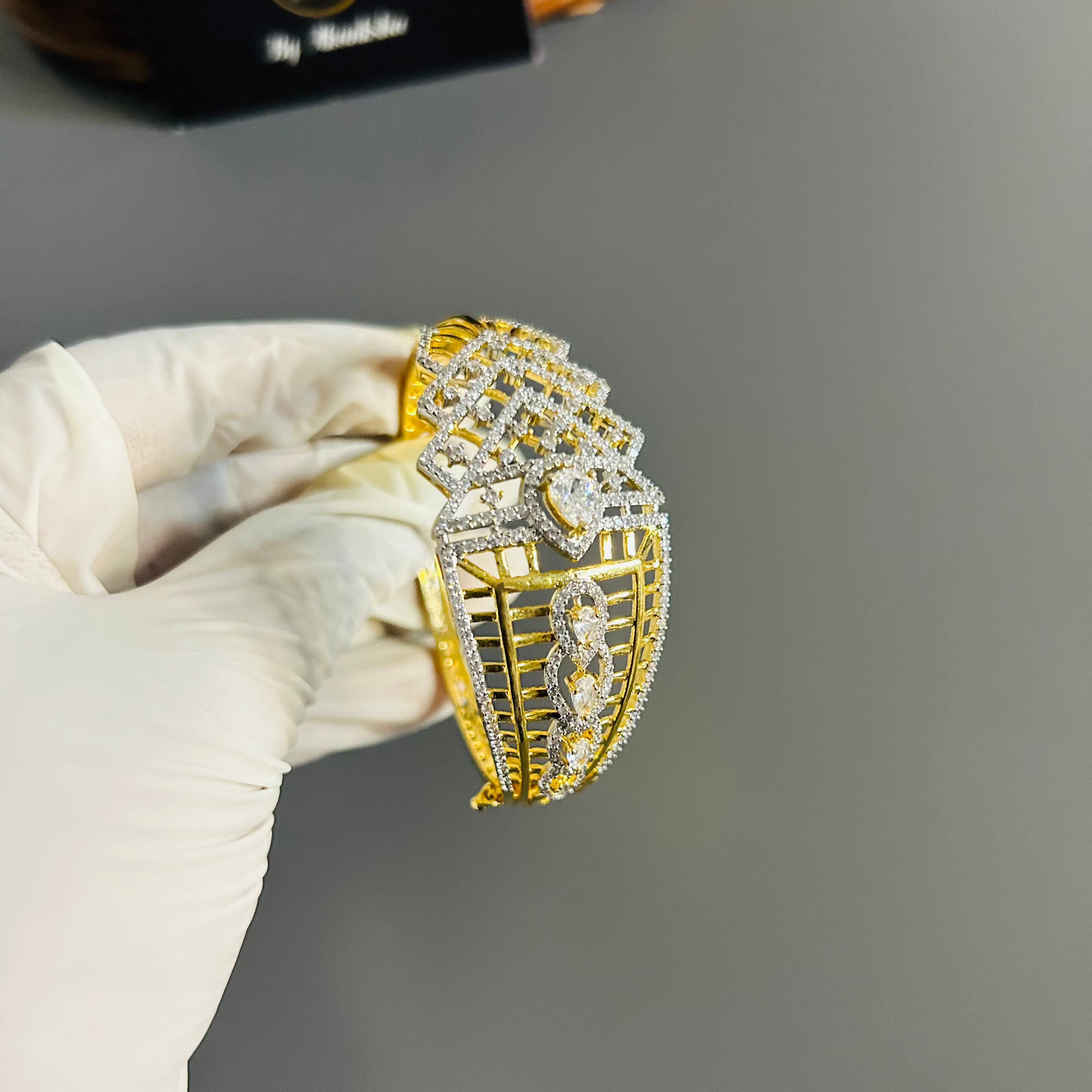 Designer CZ Stone Bracelet